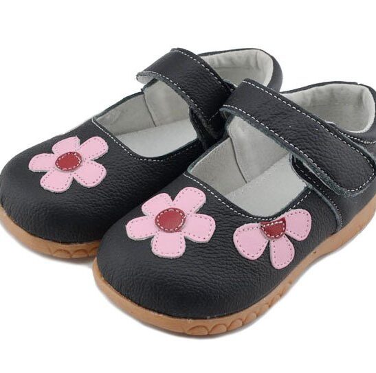 Leather Shoes Korean Princess Shoes Single Shoes Cowhide Children'S Shoes Baby Shoes