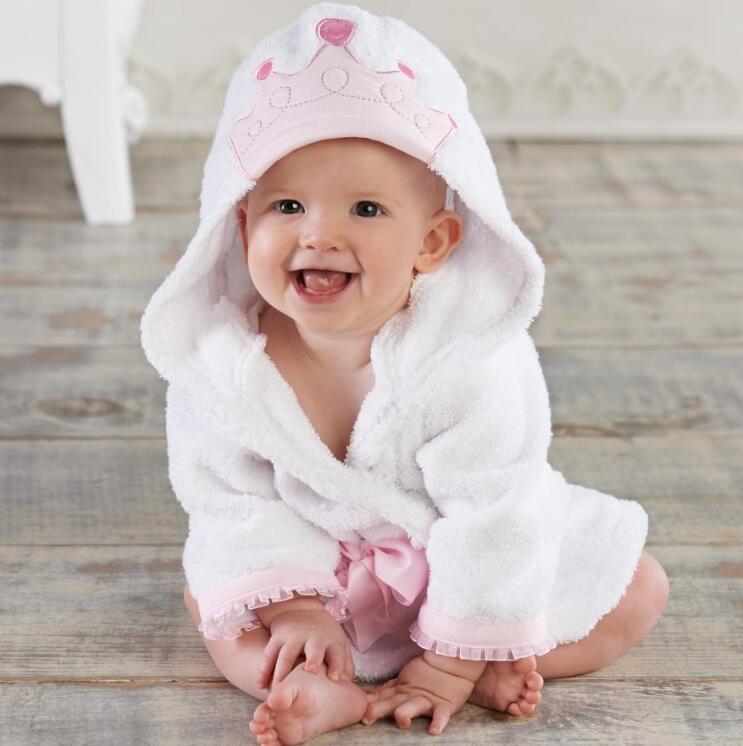 Cartoon Cute Animal Modeling Baby Bath Towels Baby Bathrobes Cotton Children's Bathrobes Baby Hooded - Image 9